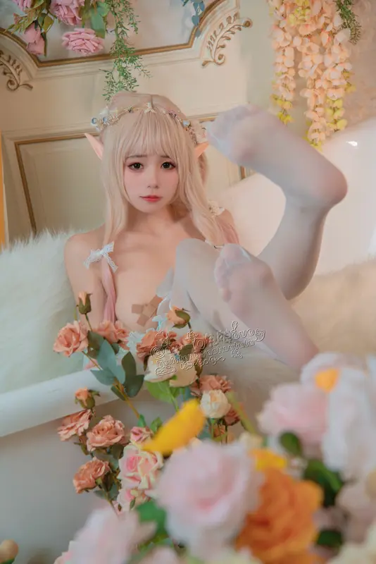 咬一口兔娘(黏黏团子兔) - NO.004  豌豆公主的秘密花房~ 8
